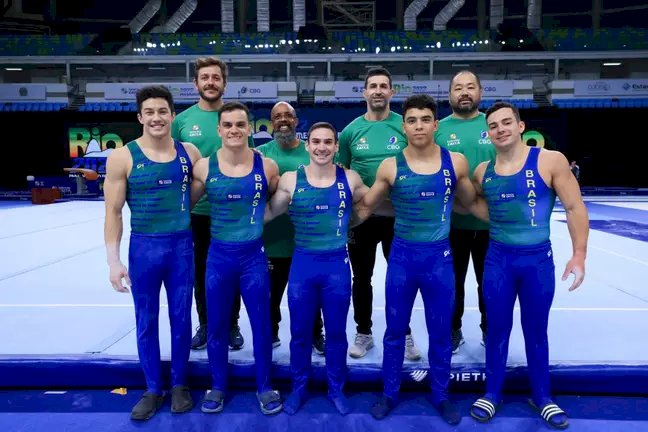 De olho no Mundial, equipe brasileira de ginástica artística disputa Pan no Rio