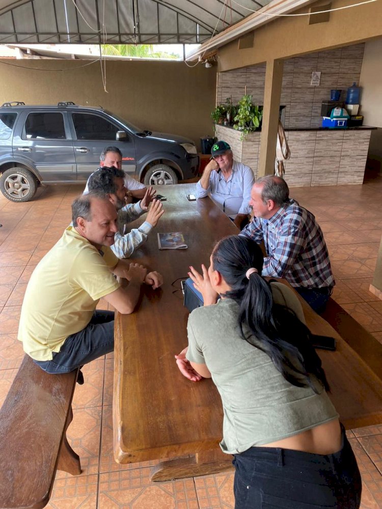 Carlos Bernardo recebe apoio em Rio Brilhante