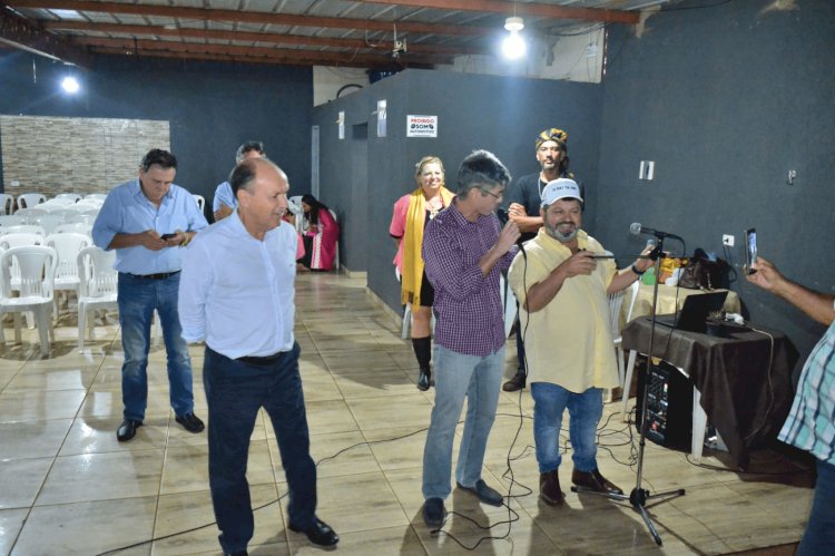 Lageado recebe a visita do pré-candidato Carlos Bernardo